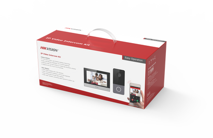 Hikvision DS-KIS603-P IP Video Intercom Kit – 7" Touch Screen